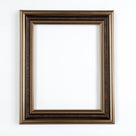 Classic Retro Picture Frame with MDF Wood Mat & Plexiglass Front 3 Colors Style 1