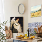 Serene Angel Portrait Wall Art