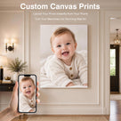 Personalized Kids Canvas Print – Custom Baby and Children Photo Wall Art