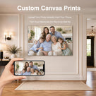 Personalized Family Canvas Print – Custom Family Photo Wall Art