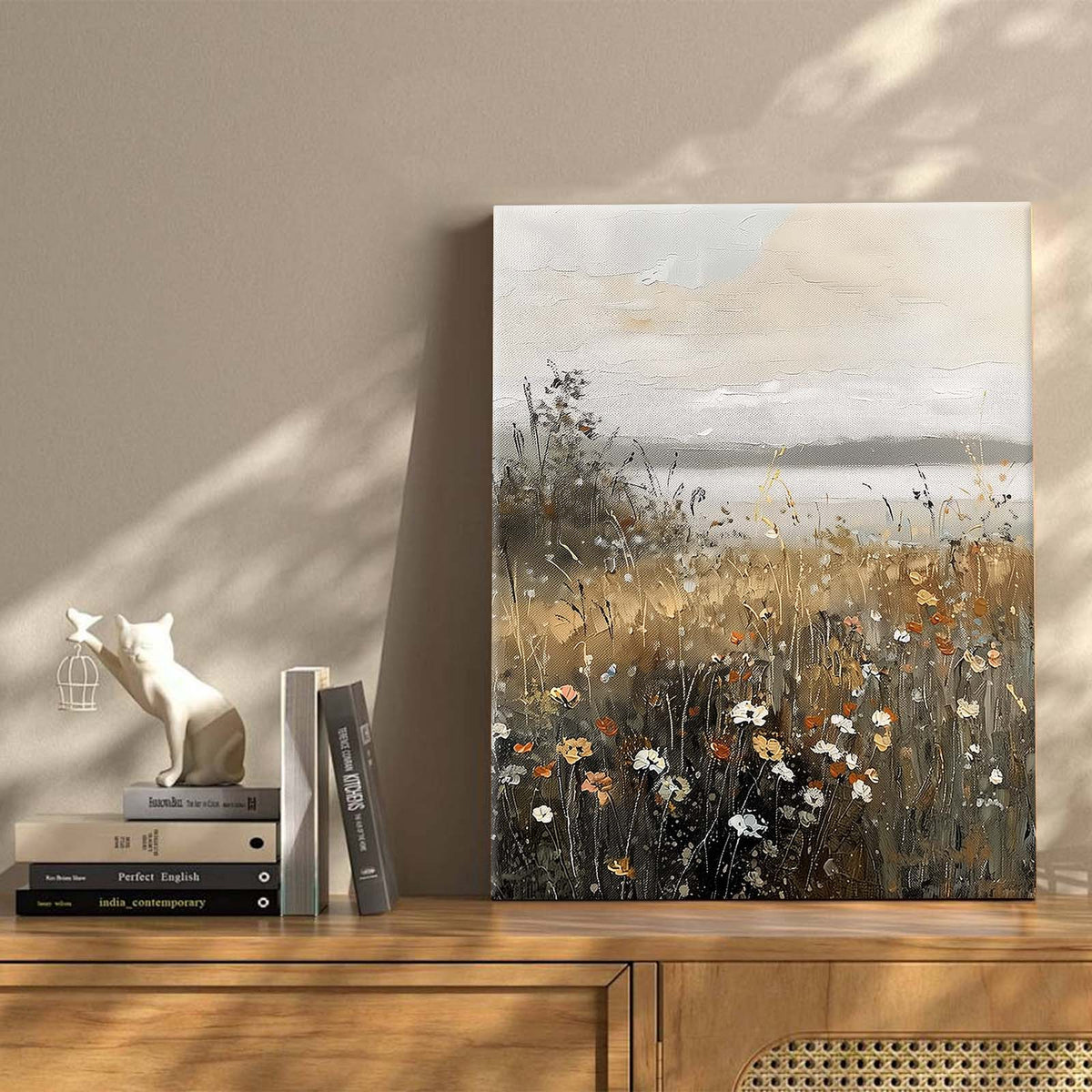 Wildflower Meadow Landscape Wall Art