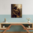 Mythical Lovers Painting Moonlit Romance Wall Art