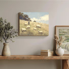 Shepherd and Sheep Pasture Wall Art