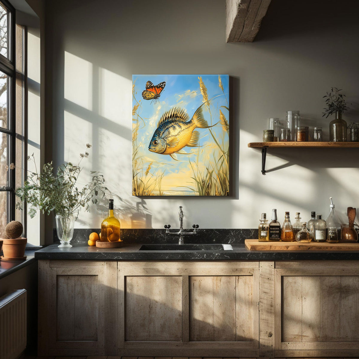 Bluegill Fish Nature Wall Art