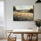 Wildflower Wheat Field Wall Art