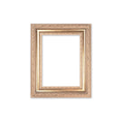 Classic Retro Picture Frame with MDF Wood Mat & Plexiglass Front 3 Colors Style 2