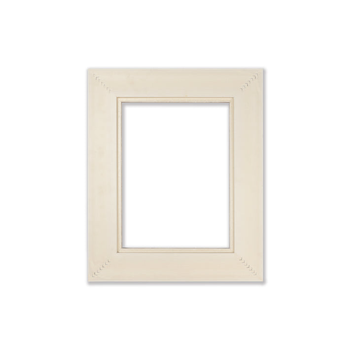 Classic Retro Picture Frame with MDF Wood Mat & Plexiglass Front 3 Colors Style 2