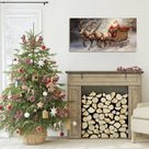 Vintage Santa Sleigh