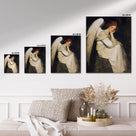 Serene Angel Portrait Wall Art