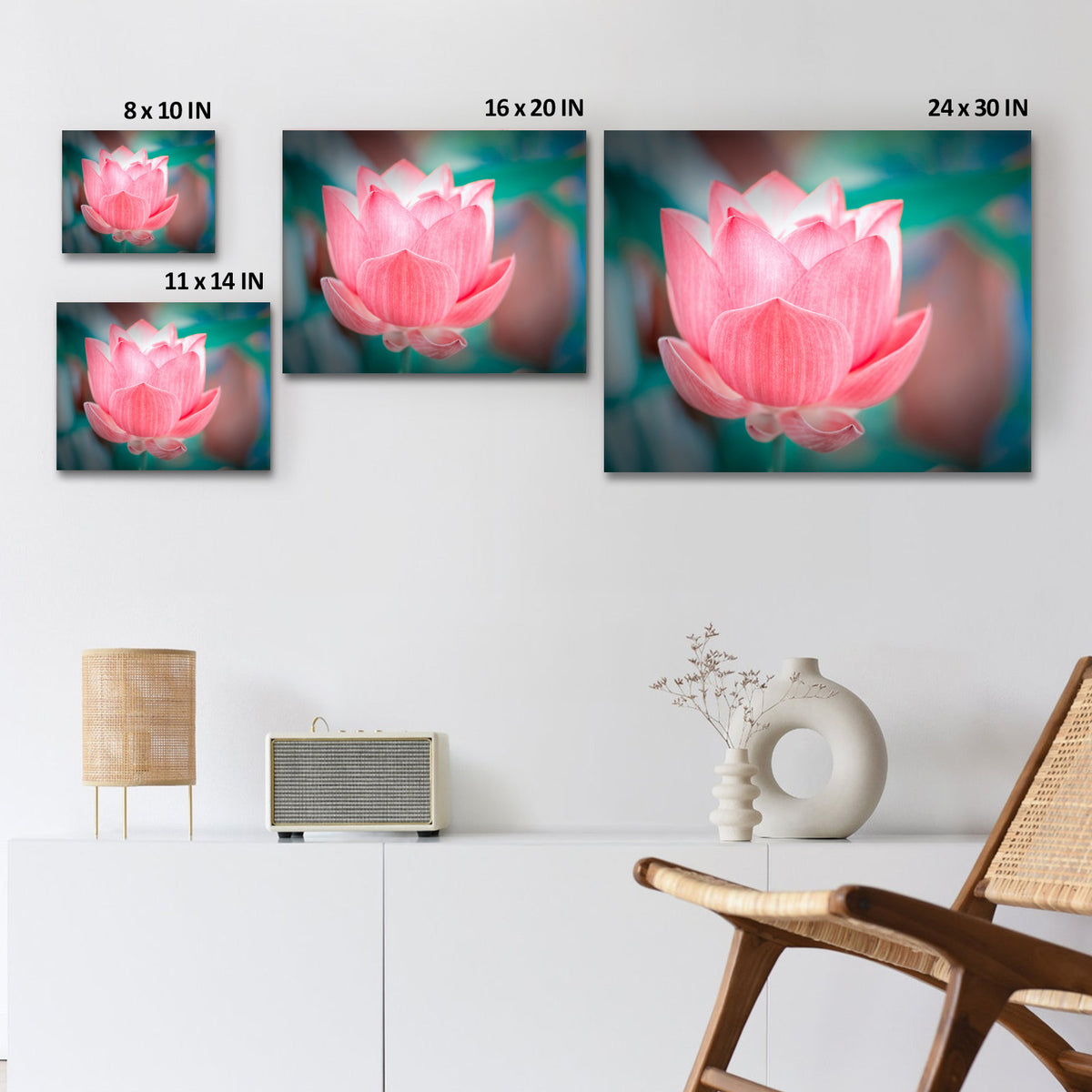 Lotus Flower Wall Art