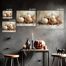 Neutral Pumpkin Harvest Wall Art