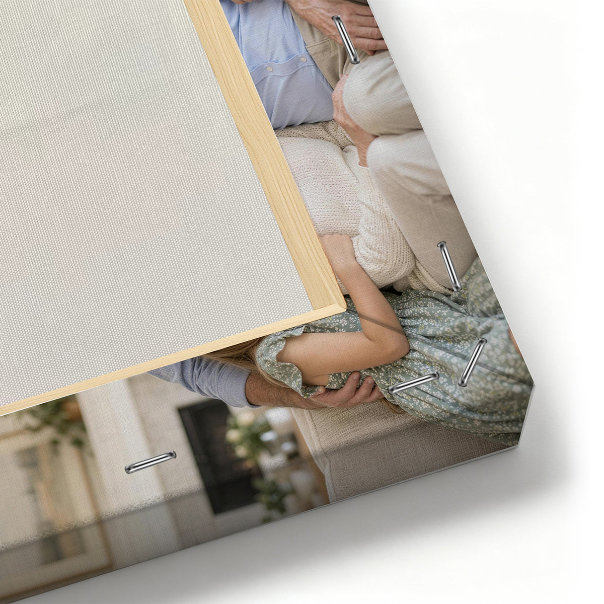 Personalized Family Canvas Print – Custom Family Photo Wall Art