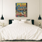 Frank Ocean Blonde Retro Music Studio Canvas Wall Art