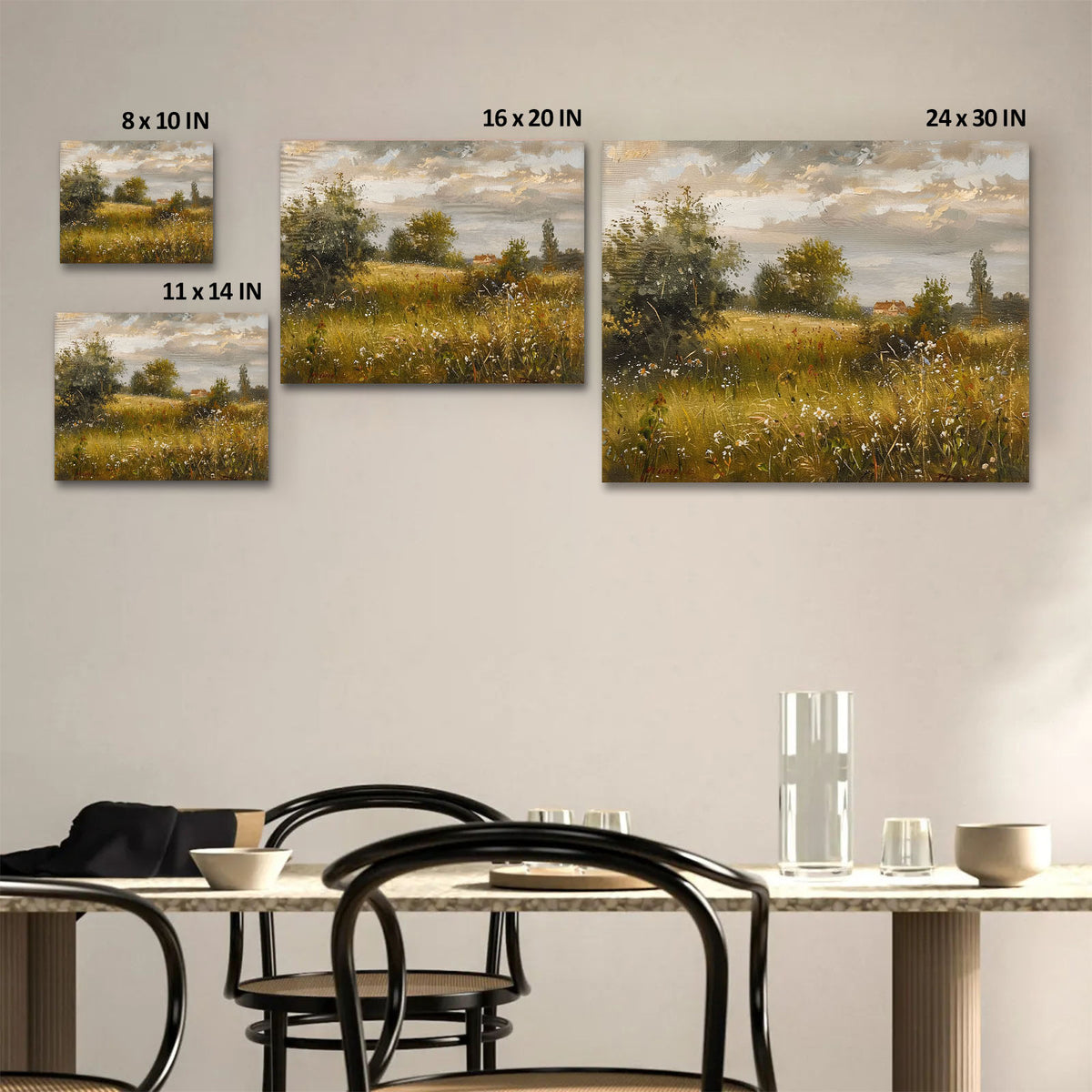 Wildflower Meadow Countryside Wall Art