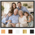Personalized Family Canvas Print – Custom Family Photo Wall Art