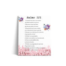 Salmo 91 En Español Para Pared, Psalm 91 Wall Art