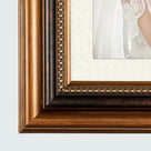 Classic Retro Picture Frame with MDF Wood Mat & Plexiglass Front 3 Colors Style 1