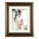 Classic Retro Picture Frame with MDF Wood Mat & Plexiglass Front 3 Colors Style 1