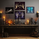 Spooky Skeleton Halloween Wall Art