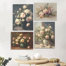 Romantic Rose Bouquet Wall Art