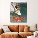 Vintage Surfing Poster Wall Art
