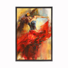 Dancing Lady Oil Paintings on Canvas