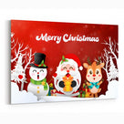 Santa claus and friends