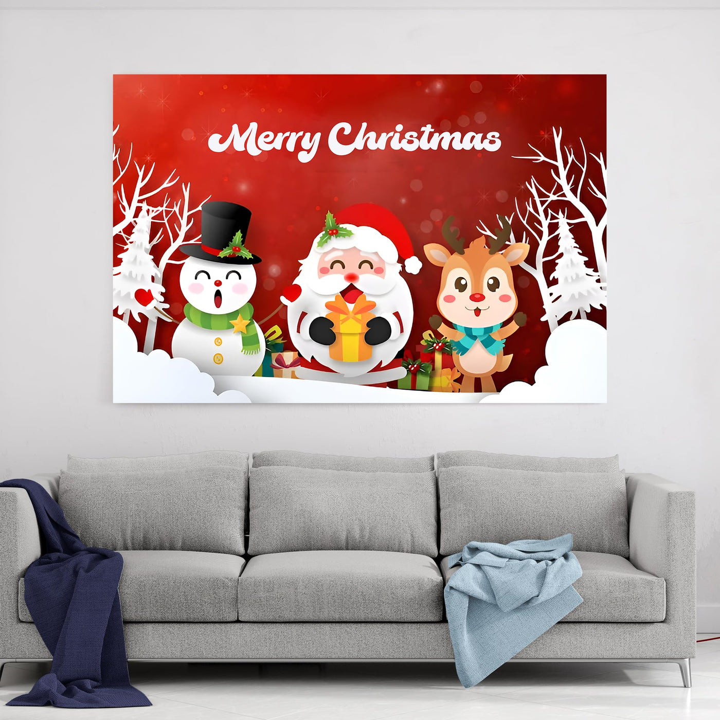 Santa claus and friends