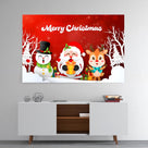 Santa claus and friends
