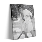 Funny Framed Canvas Wall Art Bathroom Decor Black and White Comedy Cousin Eddie Movies Poster Oil Painting Modern Toilet Artwork for Living Room Dorm Wall Home Decoration