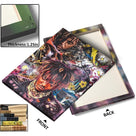 Juice Wrld Canvas Wall Art, Music Album Cover Poster Print, Rapper Singer Poster Framed Art, Retro graffiti Aesthetic Canvas Wall Art for Bedroom or Living Room Wall Decor