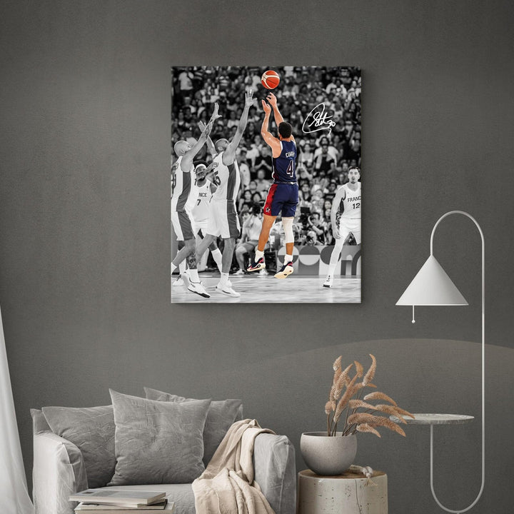 Stephen Curry Poster Prints NBA Star Sports Artwork Decoration Motivational Wall Decor for Gym Game Room Dorm Office Home Bedroom Living Room