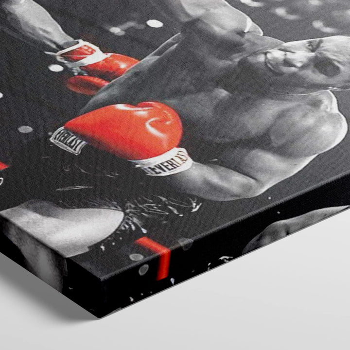 Mike Tyson Poster Autographed Wall Decor Mike Tyson Boxing-Ideal Gifts For Boys Men Christmas Father's Day, Birthday, Inspiring Wall Decoration Poster for Bathroom Bedroom Living Room