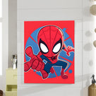 Nuova Spidey and His Amazing Friends Canvas Wall Art, Canvas Print Wall Decor for Living Room Bedroom Home Bathroom
