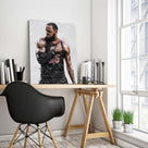 LeBron James Poster Prints NBA Star Sports Artwork Decoration Motivational Wall Decor for Gym Game Room Dorm Office Home Bedroom Living Room