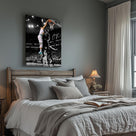 Jayson Tatum and James Poster Prints Sports Artwork Decoration Motivational NBA Game Wall Decor for Gym Dorm Office Home Bedroom Living Room