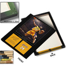 Kobe Bryant Canvas Wall Art Decor - Lakers No. 24 Dunk Poster with Signature Design, Inspirational Basketball Artwork for Home