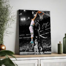 Jayson Tatum and James Poster Prints Sports Artwork Decoration Motivational NBA Game Wall Decor for Gym Dorm Office Home Bedroom Living Room