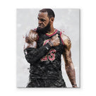 LeBron James Poster Prints NBA Star Sports Artwork Decoration Motivational Wall Decor for Gym Game Room Dorm Office Home Bedroom Living Room