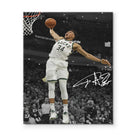 Giannis Antetokounmpo Dunk Print Poster for Bedroom Living Room Wall Decor, NBA Star Oil Painting Inspirational Sports Pictures Decoration