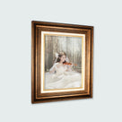 Classic Retro Picture Frame with MDF Wood Mat & Plexiglass Front 3 Colors Style 3