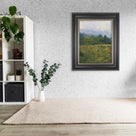Classic Retro Picture Frame with MDF Wood Mat & Plexiglass Front 2 Colors Style 4