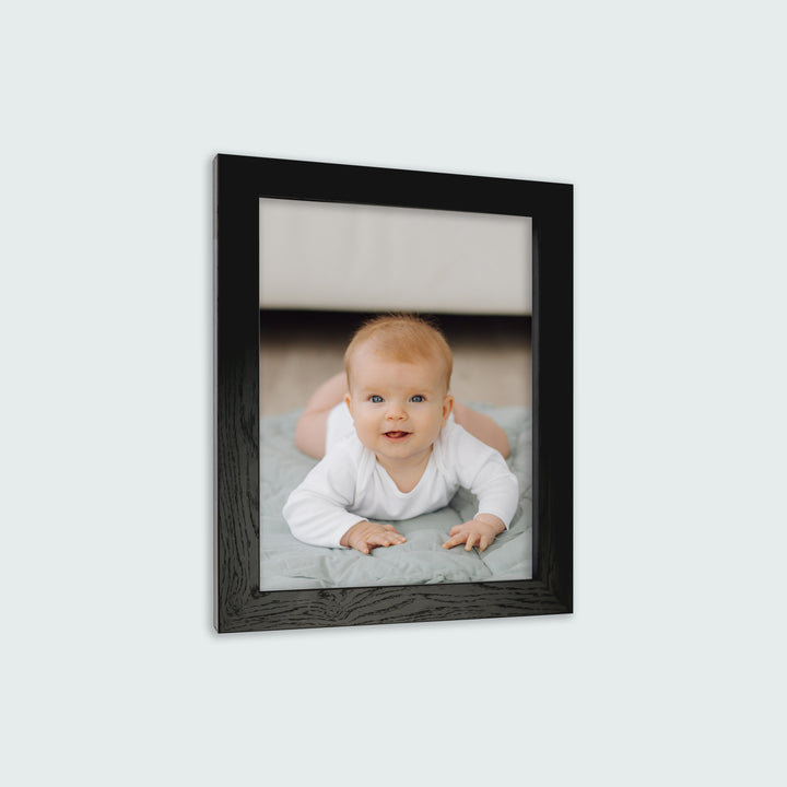 Classic Retro Picture Frame with MDF Wood Mat & Plexiglass Front 3 Colors Style 5