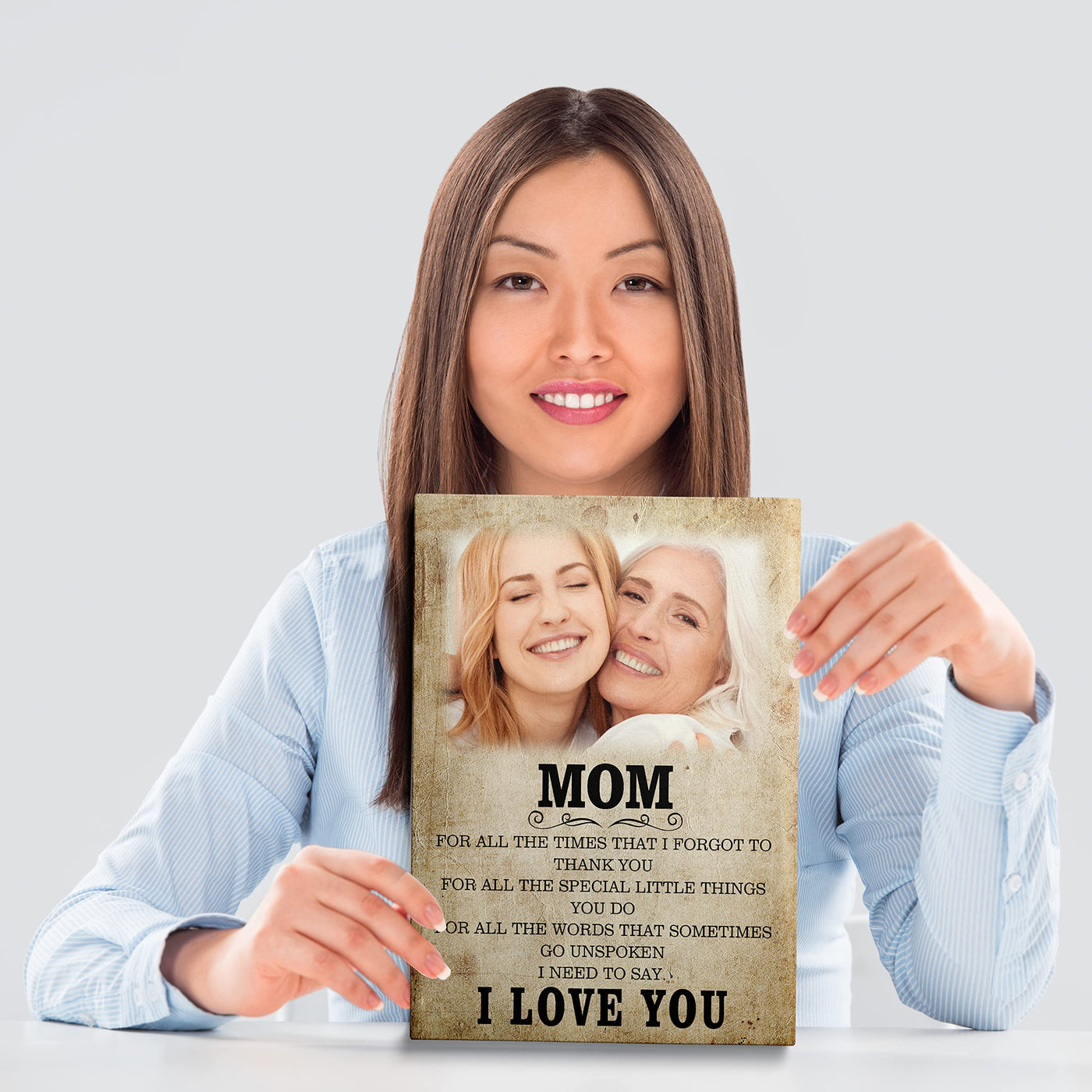 Mother's Day Personalized Framed Wall Art Decoration/ For Mom 12x16