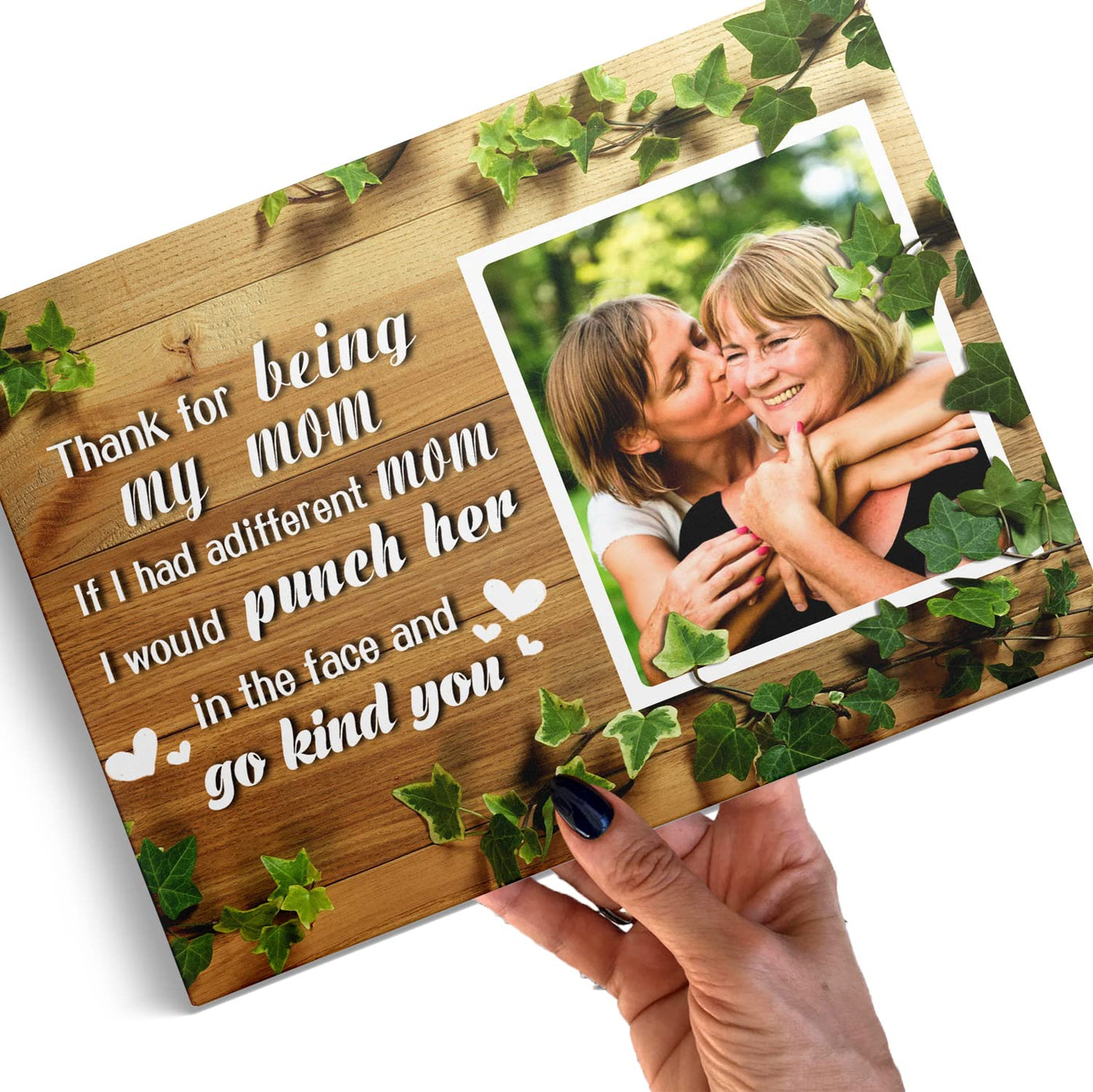 Mother's Day Personalized Framed Wall Art Decoration 12''x 16''