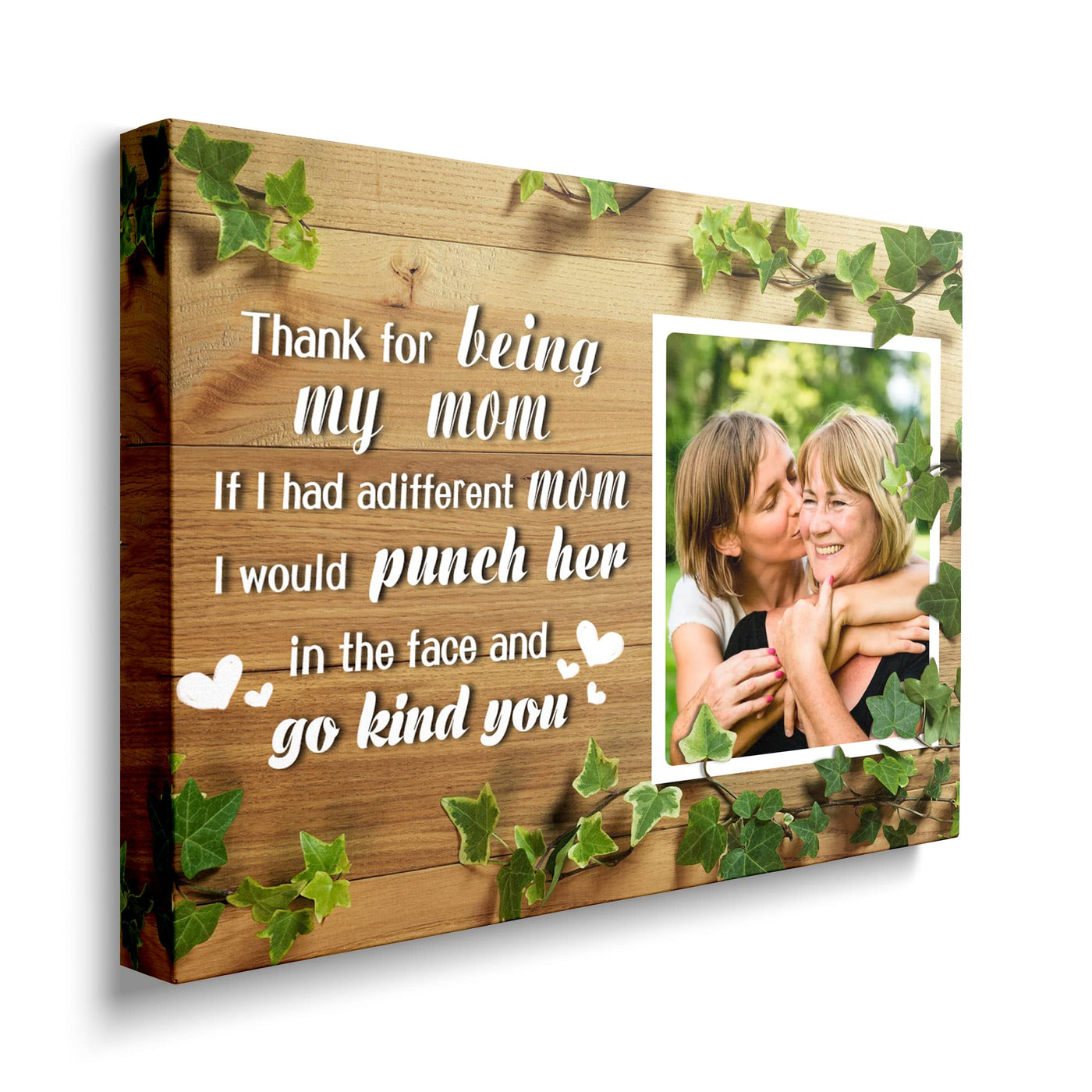 Mother's Day Personalized Framed Wall Art Decoration 12''x 16''