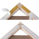 DIY Solid Wood Canvas Frame Kit For Oil Painting & Wall Art - Easy to Build Canvas Stretching Bar System