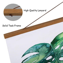 Load image into Gallery viewer, Magnetic Light Wood Frame Hanger for Photo Picture Canvas Artwork Art print Wall Hanging Set
