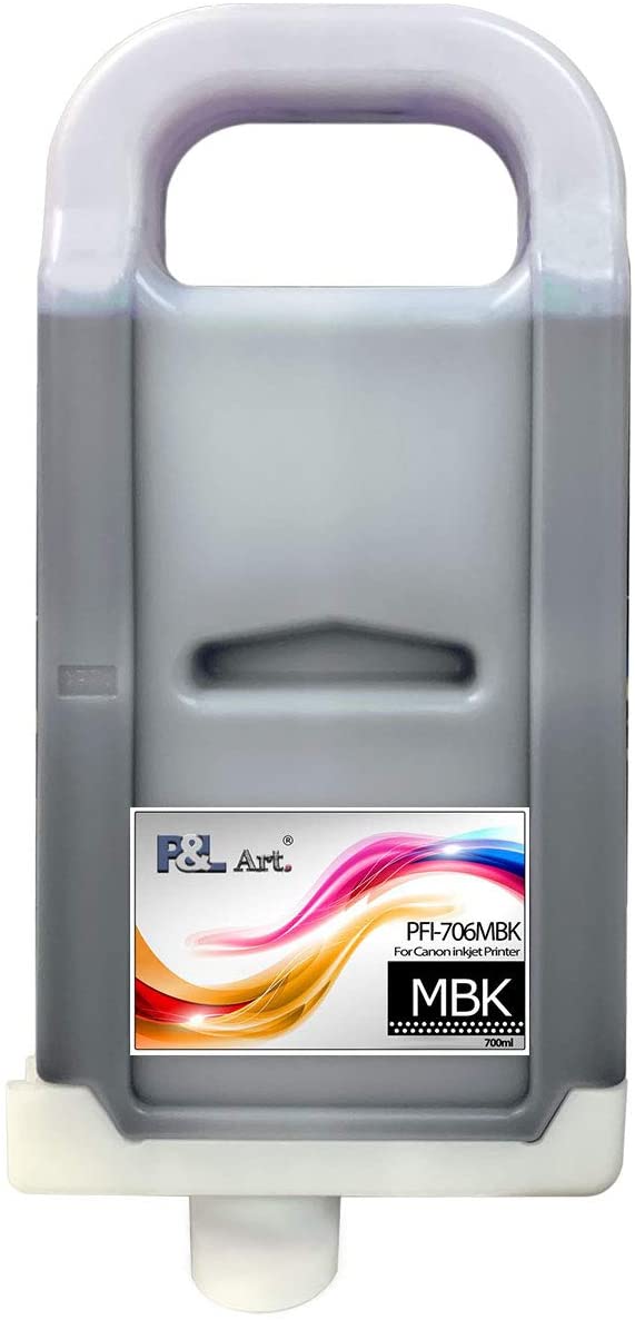 PFI-706 Interchangeable Replacement Cartridge (semitransparent 700 ml/ 23.7 oz) for CANON Printer--12Color Available