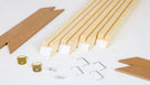 Customized Sized DIY Solid Wood Canvas Frame Kit For Oil Painting & Wall Art - Easy to Build Canvas Stretching Bar System